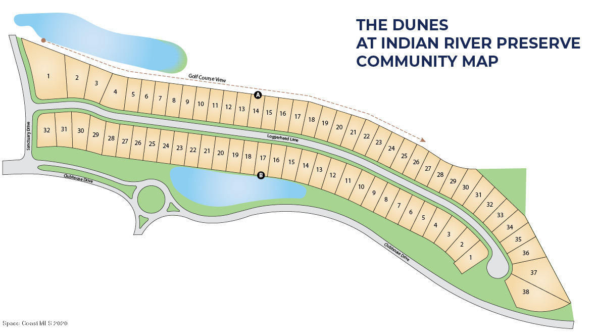 3587 Loggerhead Lane Mims, FL 32754 - Photo 28 of 49 IRP_Dunes_Site Map