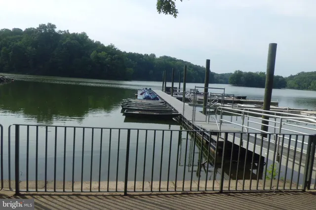 a view of garden with a staircase