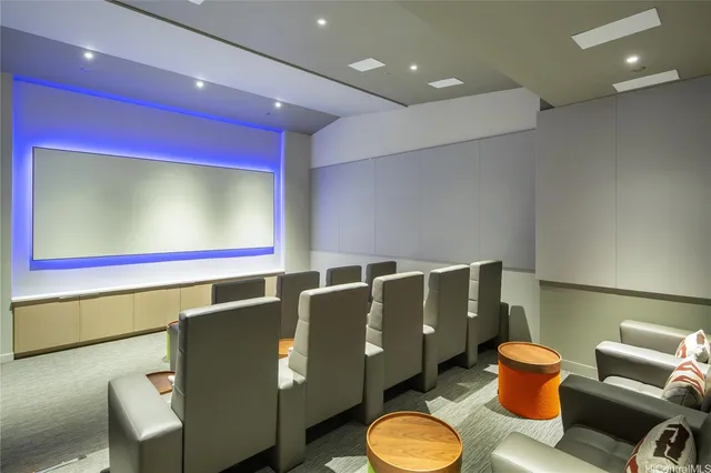 a front view of a building