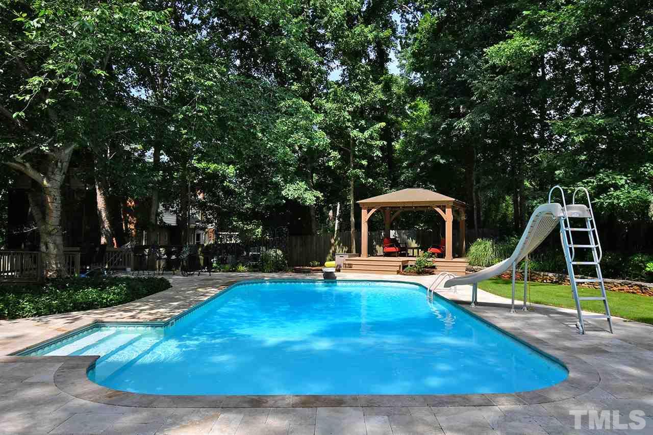 5220 Lenoraway Drive Raleigh, NC 27613 - Photo 27 of 30 Salt water pool with new filter, pump, and salt cell as of 2020.