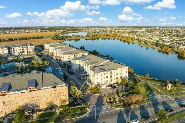 a view of an ocean and beach