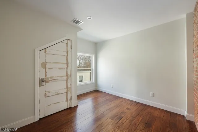 wooden floor in an empty room