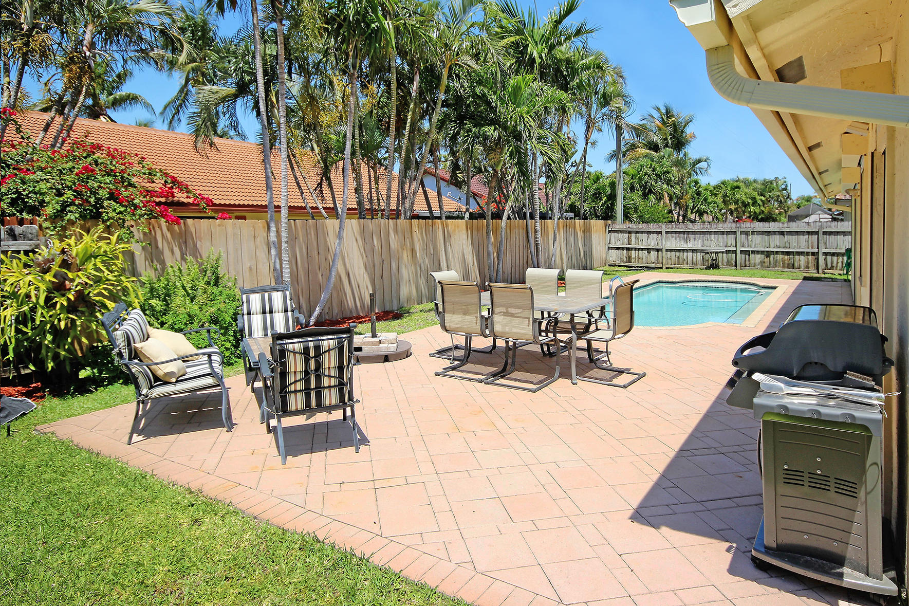 7801 West Country Club Boulevard Boca Raton, FL 33487 - Photo 34 of 40 Backyard/Pool