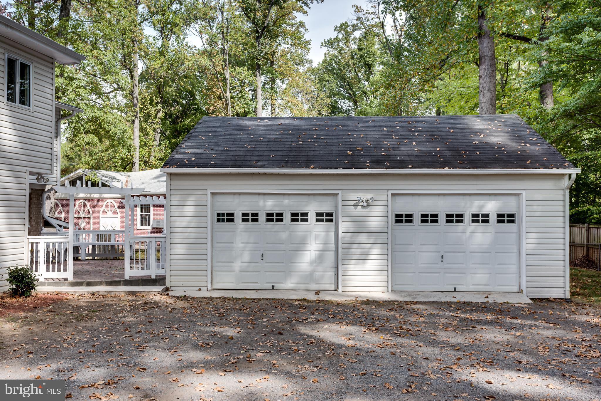8919 Burke Lake Road Springfield, VA 22151 - Photo 26 of 30 Detached 2-car garage