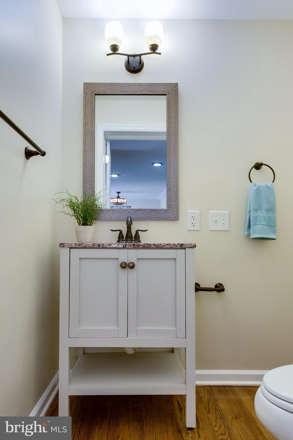 8919 Burke Lake Road Springfield, VA 22151 - Photo 9 of 30 Powder room on main level.