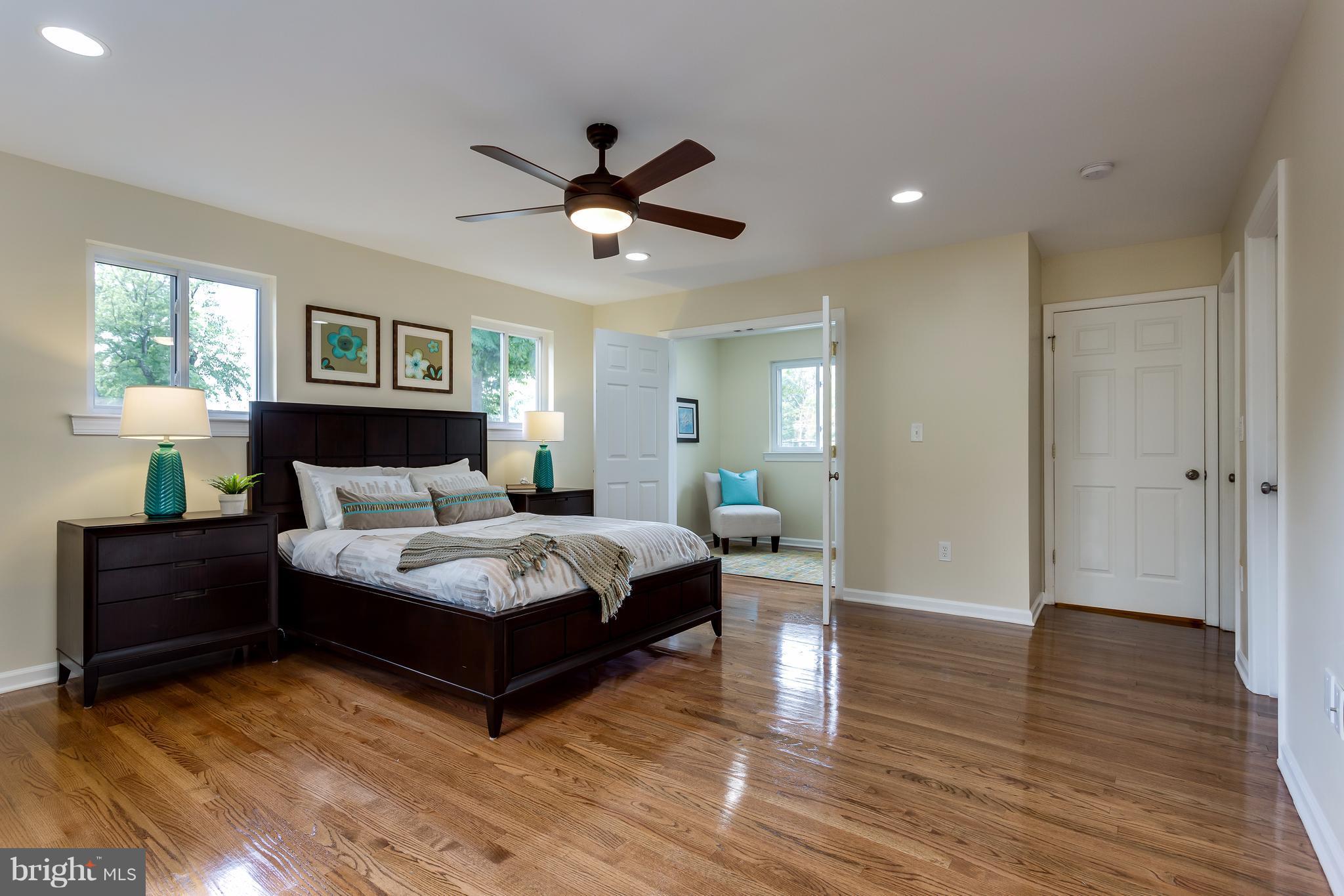 8919 Burke Lake Road Springfield, VA 22151 - Photo 10 of 30 1st master. Easily fits king bed & furniture.