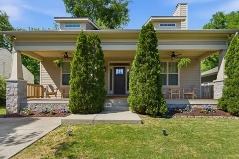 front view of house with a yard