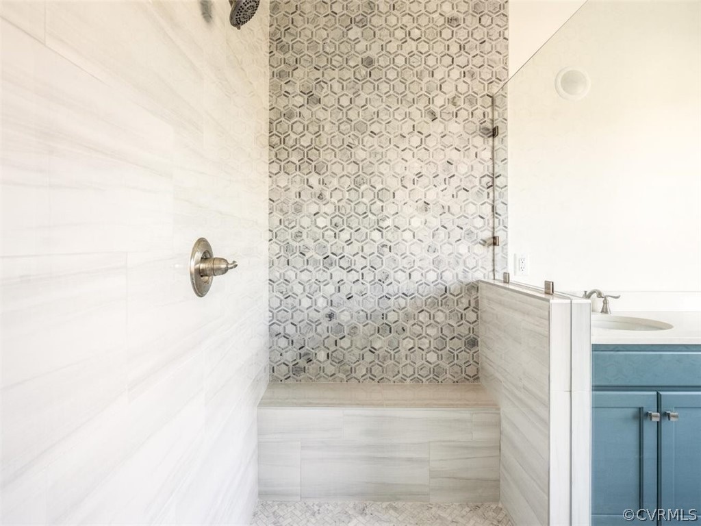 10716 River Fall Path Glen Allen, VA 23059 - Photo 7 of 7 a bathroom with a shower