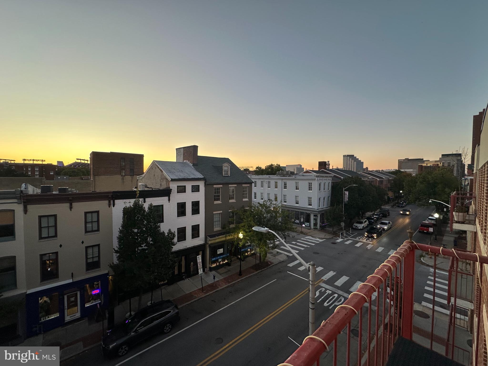 911 South Charles Street, Unit 403 Baltimore, MD 21230 - Photo 15 of 18 Balcony View