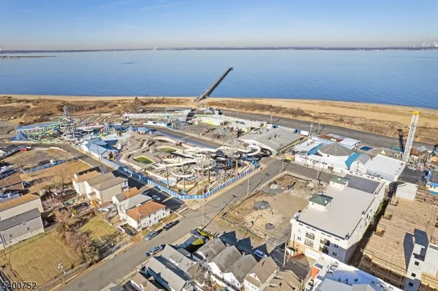 a view of beach and ocean