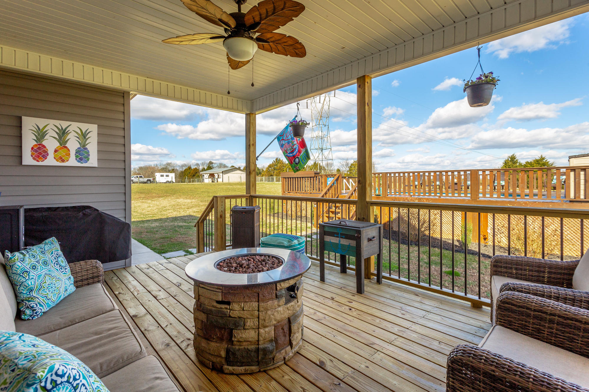 374 Lee Clarkson Road Chickamauga, GA 30707 - Photo 3 of 60 Covered porch
