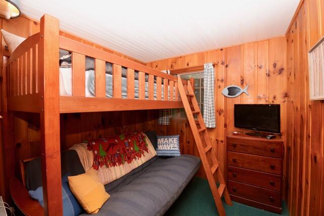 113 Shore Road Lyman, ME 04002 - Photo 25 of 39 113 Shore Road - Bedroom 2 with bunk bed