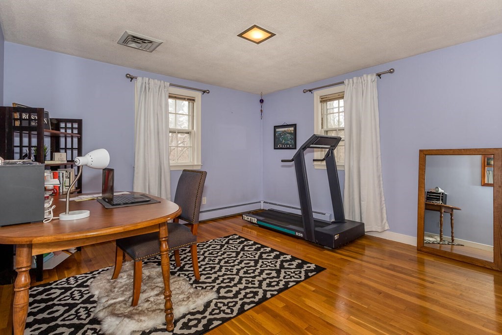 14 Kings Road Canton, MA 02021 - Photo 17 of 23 a view of a workspace with furniture and a window