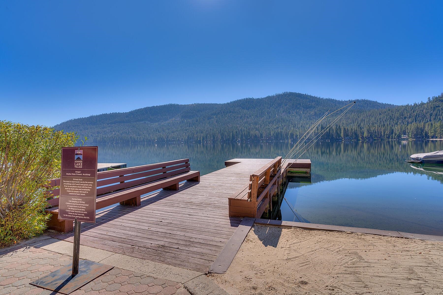 15775 Donner Pass Road, Unit 114 Truckee, CA 96161 - Photo 17 of 17 a view of a roof with sitting area