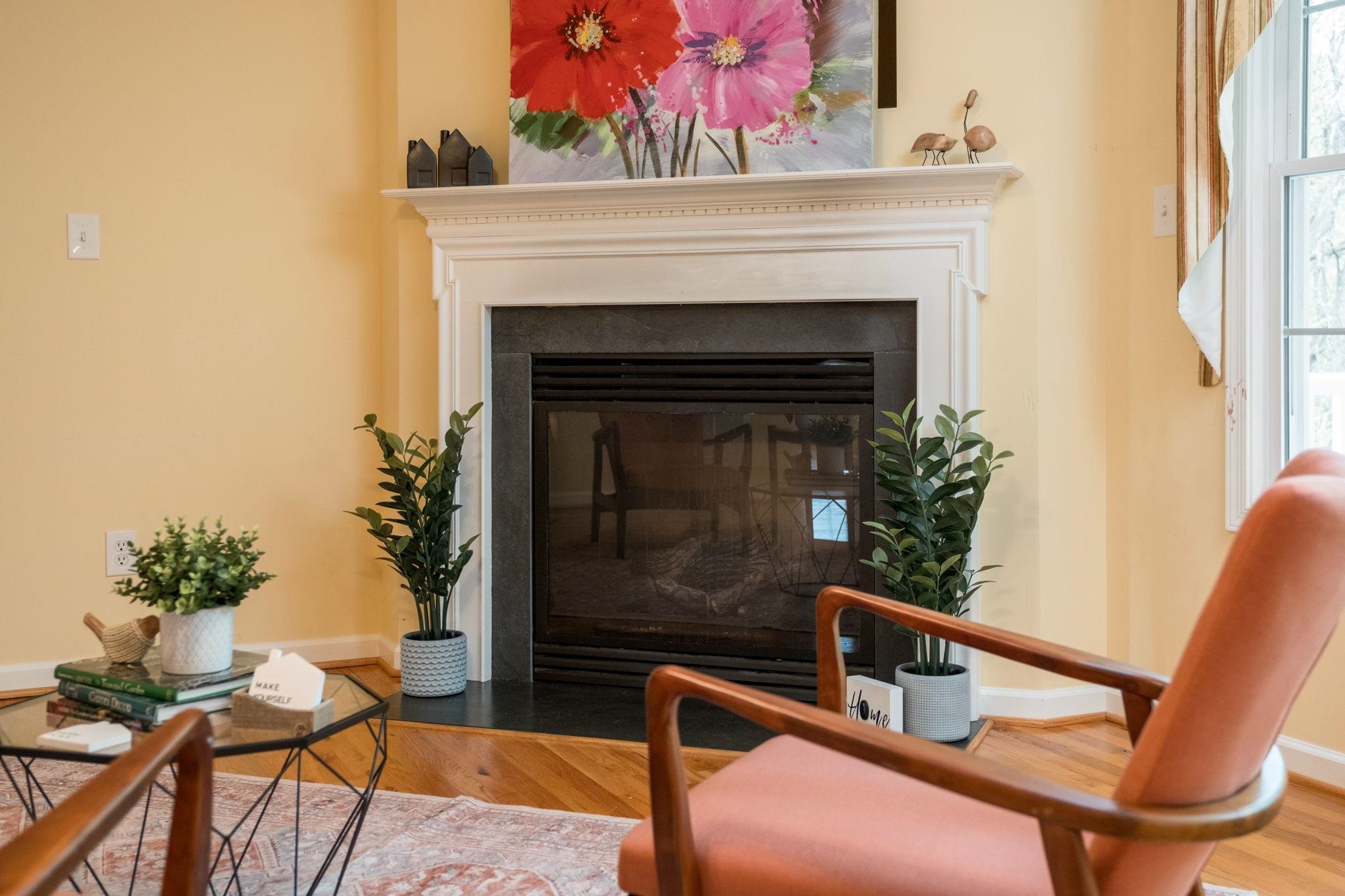 1456 New Hope Road Staunton, VA 24401 - Photo 26 of 46 a living room with furniture and a fireplace