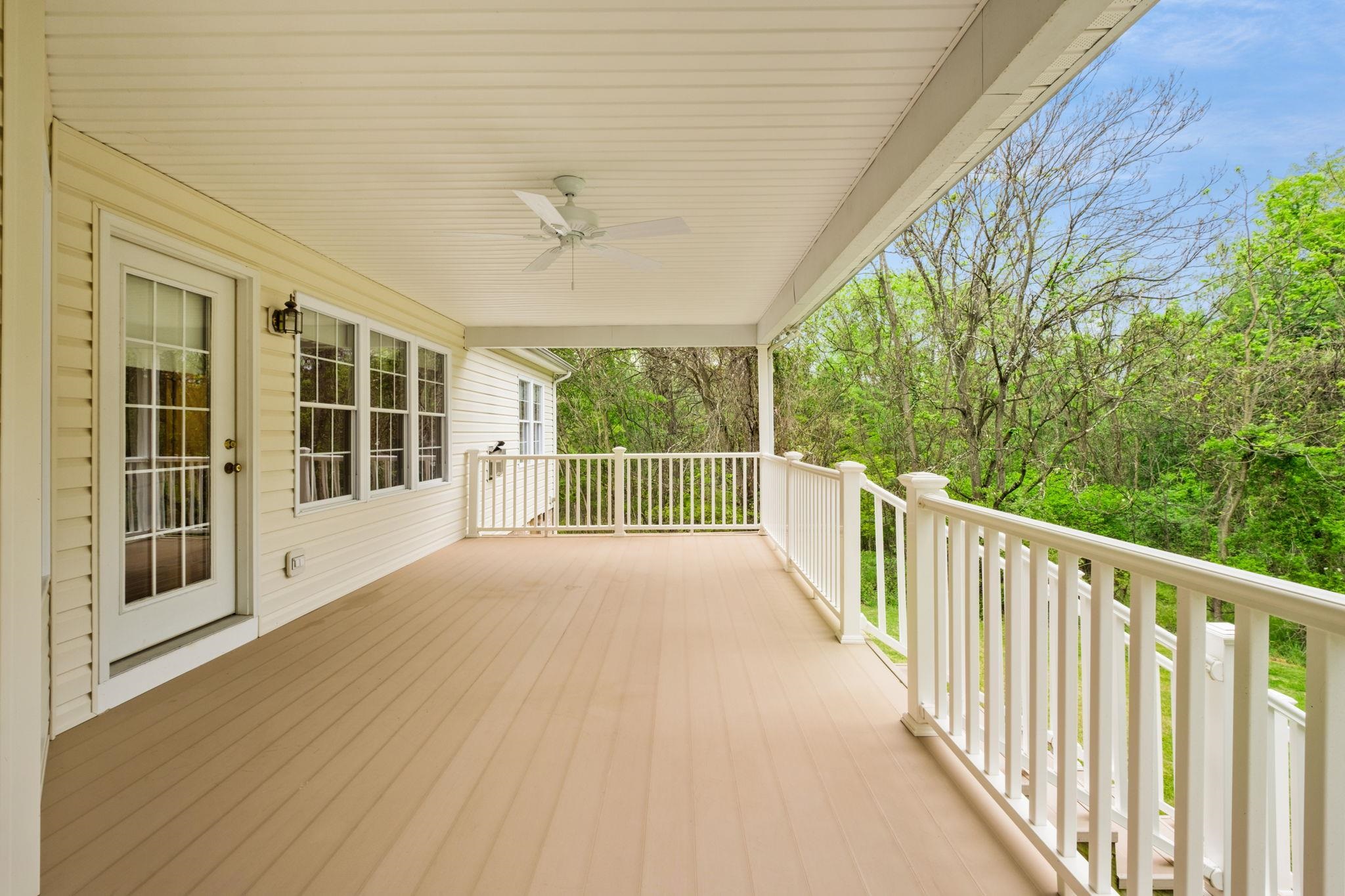 1456 New Hope Road Staunton, VA 24401 - Photo 31 of 46 a view of a balcony with wooden floor
