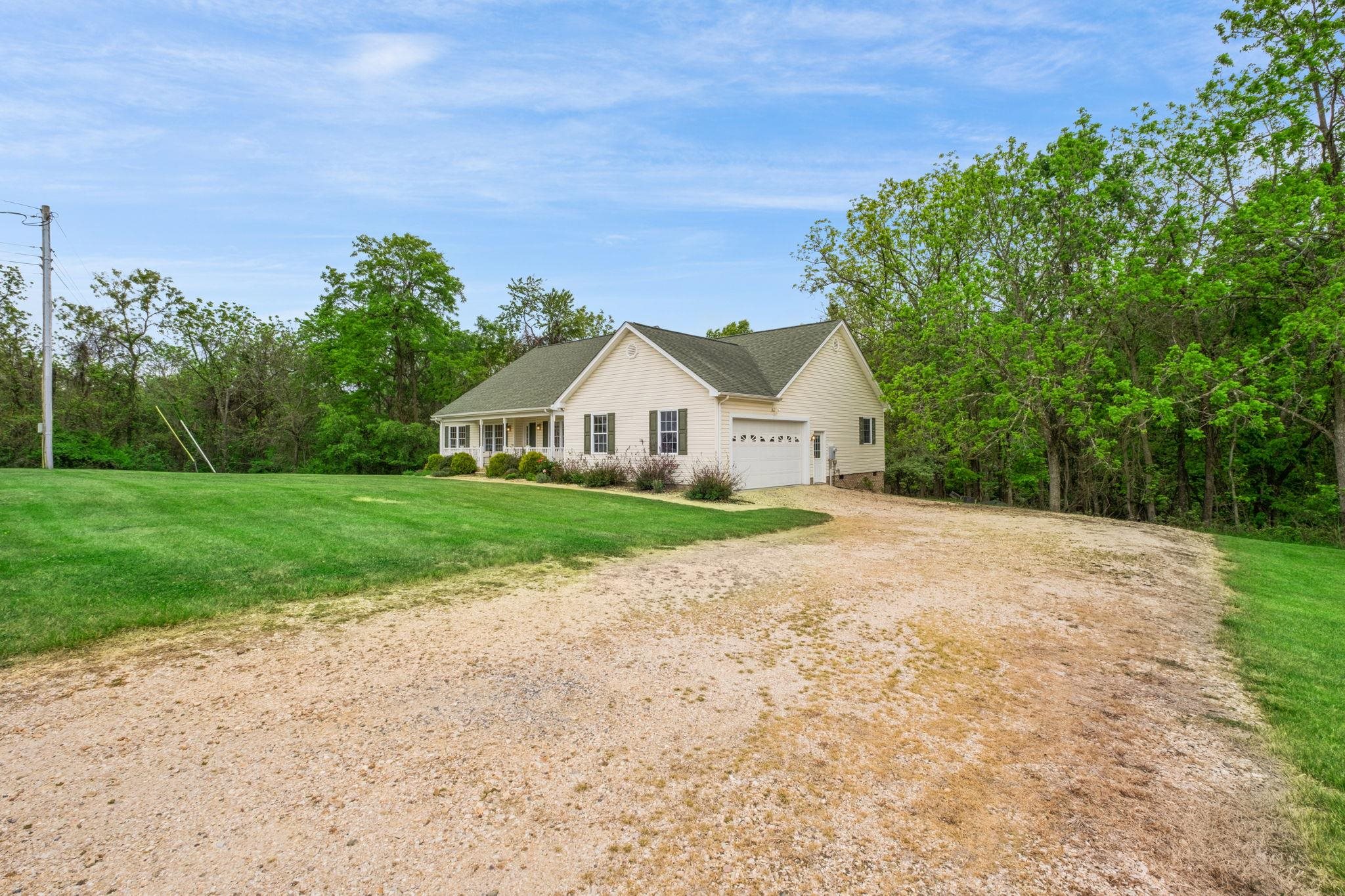 1456 New Hope Road Staunton, VA 24401 - Photo 34 of 46 a view of house with backyard and garden