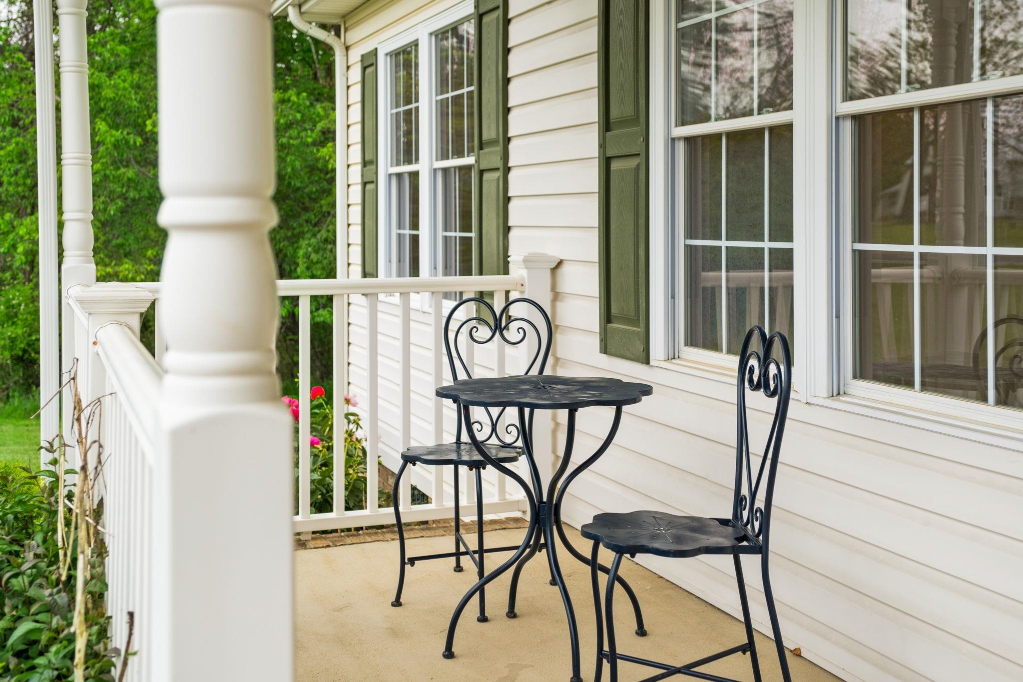 1456 New Hope Road Staunton, VA 24401 - Photo 40 of 46 a view of a chairs and table in a patio