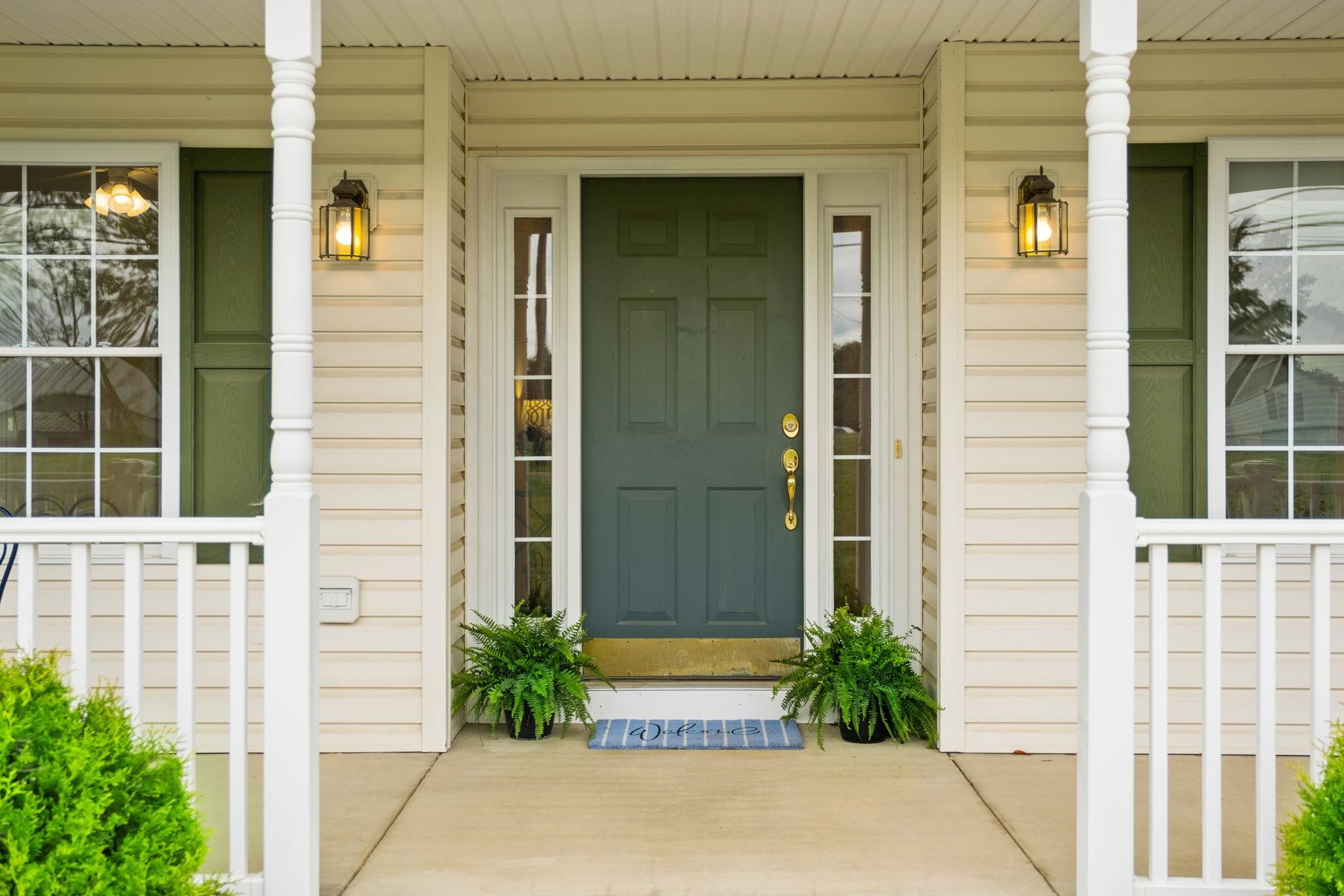 1456 New Hope Road Staunton, VA 24401 - Photo 41 of 46 a potted plant is sitting in front of a door