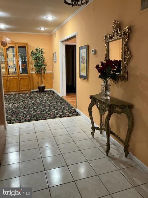 6501 Western Run Drive Baltimore, MD 21215 - Photo 2 of 5 a room with a black and white checkered floor