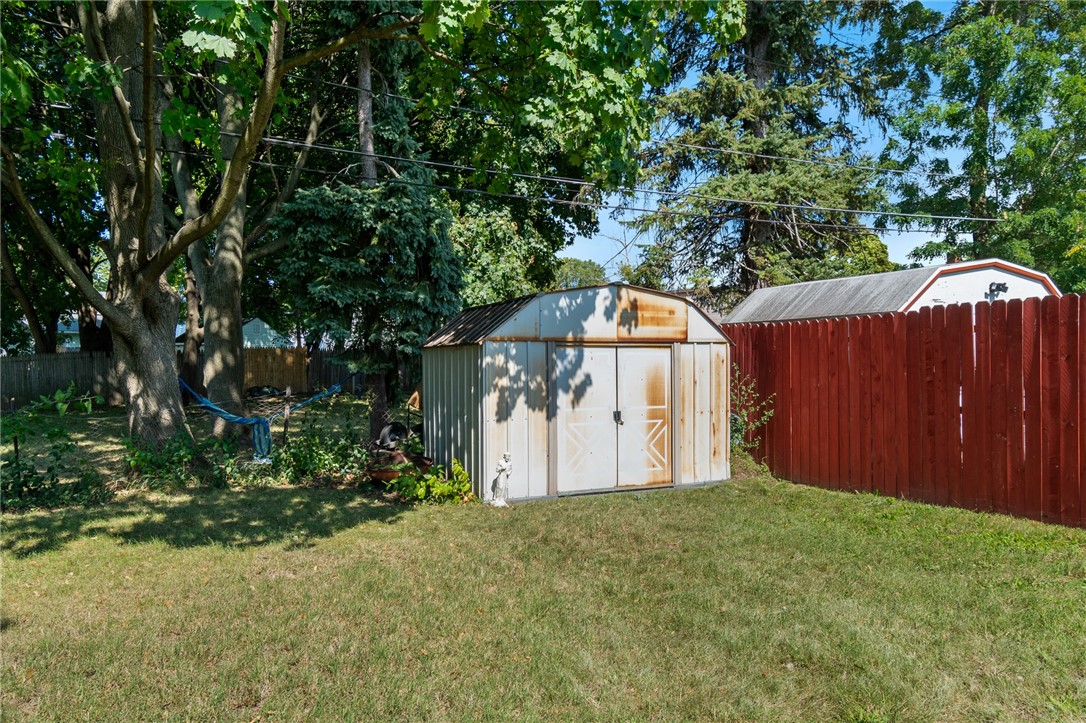 20 Studley Street Rochester, NY 14616 - Photo 27 of 35 There’s even a shed for all those yard tools!