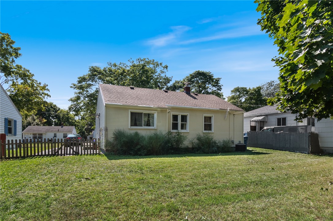 20 Studley Street Rochester, NY 14616 - Photo 35 of 35 The rear yard - fenced for convenience and safety