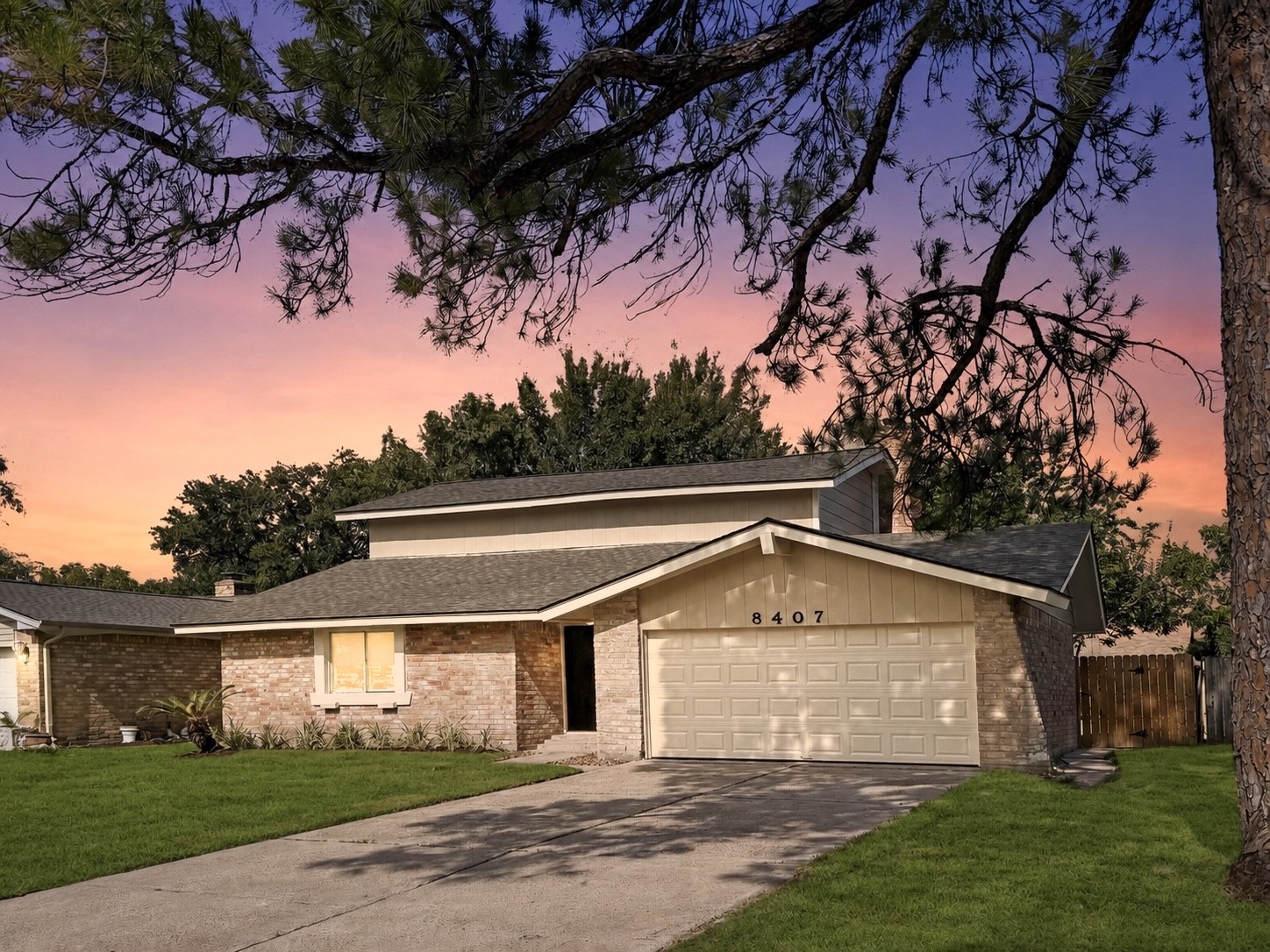 8407 Riverside Walk Lane Houston, TX 77064 - Photo 1 of 33 Welcome home! Beautiful curb appeal with a NEW roof, fresh landscaping, and timeless charm in the established Westbank community.