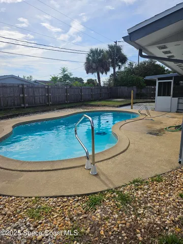 a view of outdoor space with garden