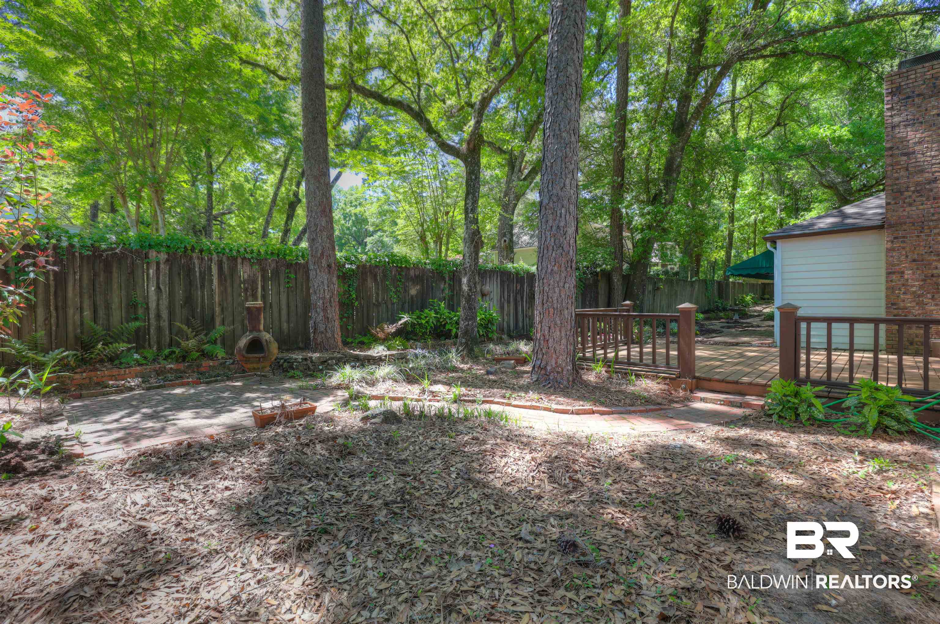 7312 Wild Oaks Road Fairhope, AL 36532 - Photo 27 of 32 Backyard fully fenced