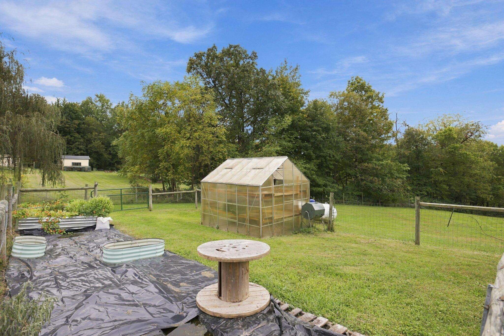 5342 Headleys Mill Road Southwest Pataskala, OH 43062 - Photo 75 of 94 Green house and gardens
