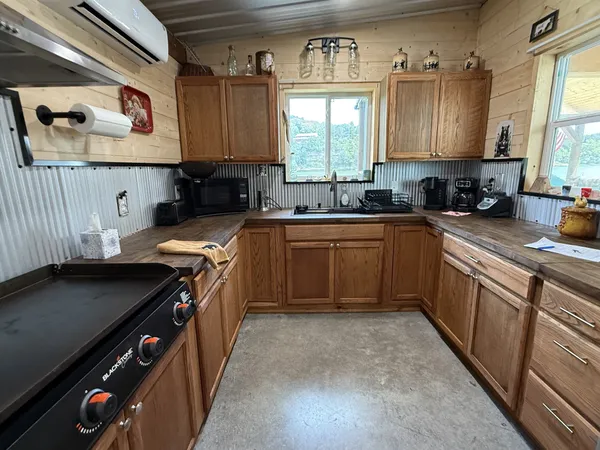 a view of outdoor space with seating