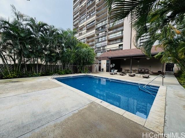 775 Kinalau Place, Unit 2008 Honolulu, HI 96813 - Photo 14 of 14 a view of outdoor space with swimming pool and porch