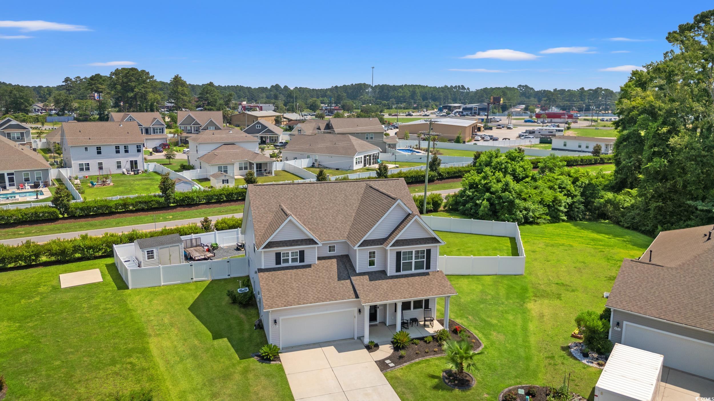 405 Spring View Little River, SC 29566 - Photo 40 of 40 Aerial perspective of suburban area
