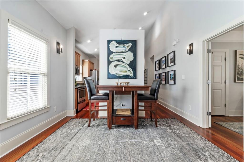 173 Berean Avenue Southeast Atlanta, GA 30316 - Photo 12 of 61 a view of a livingroom with furniture window and wooden floor