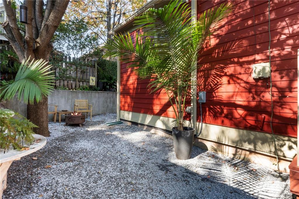 173 Berean Avenue Southeast Atlanta, GA 30316 - Photo 49 of 61 a backyard of a house with seating space