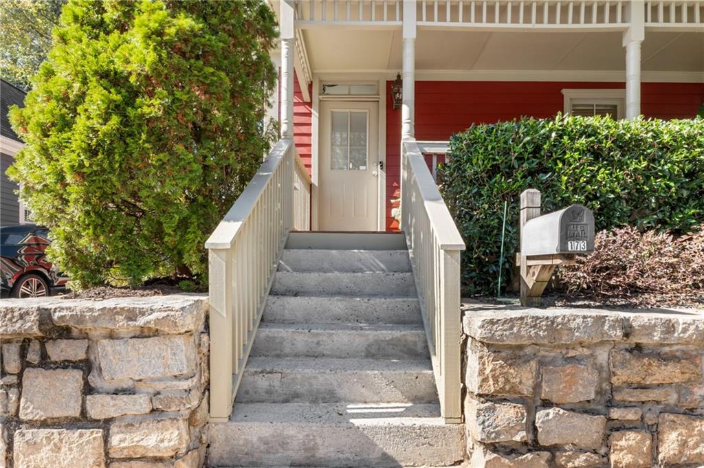 173 Berean Avenue Southeast Atlanta, GA 30316 - Photo 5 of 61 a view of a house with large windows and plants