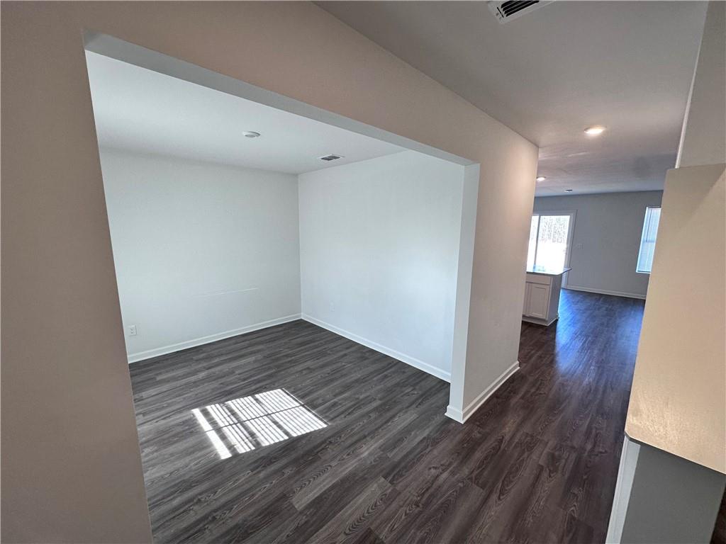 536 Pemberton Street Euharlee, GA 30145 - Photo 4 of 9 wooden floor in a hall with an entryway