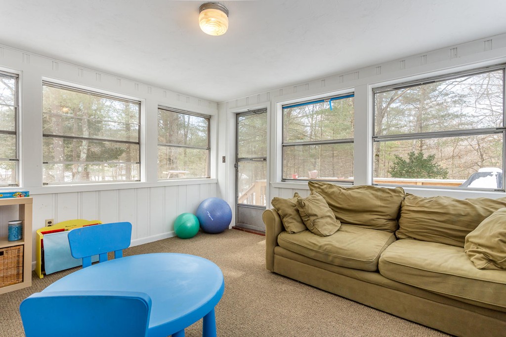 7 Hampton Road Sharon, MA 02067 - Photo 8 of 18 a living room with furniture and a large window