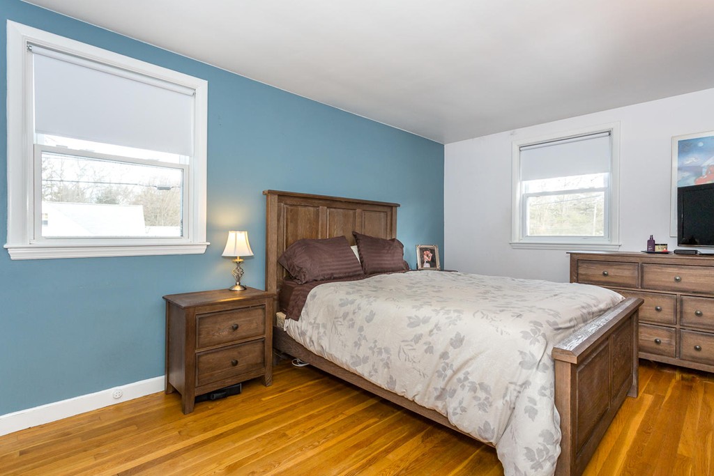 7 Hampton Road Sharon, MA 02067 - Photo 9 of 18 a bedroom with a bed and a desk