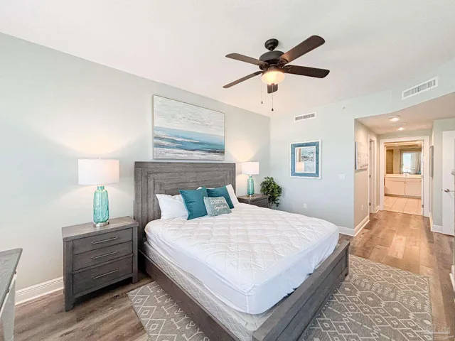 a bed room with a bed and a window