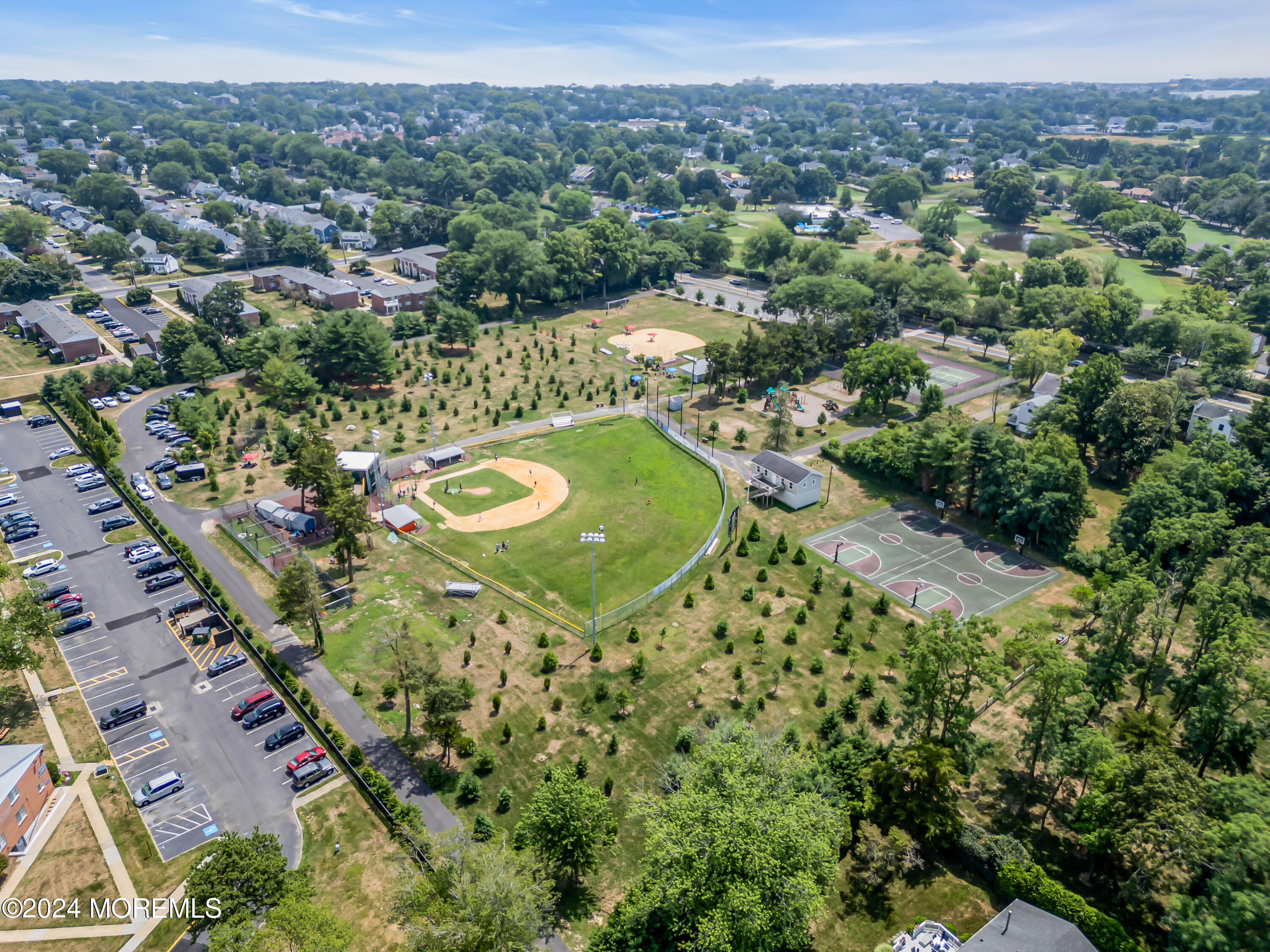 1302 Allaire Road Spring Lake Heights, NJ 07762 - Photo 15 of 20 an aerial view of a residential houses with outdoor space and trees