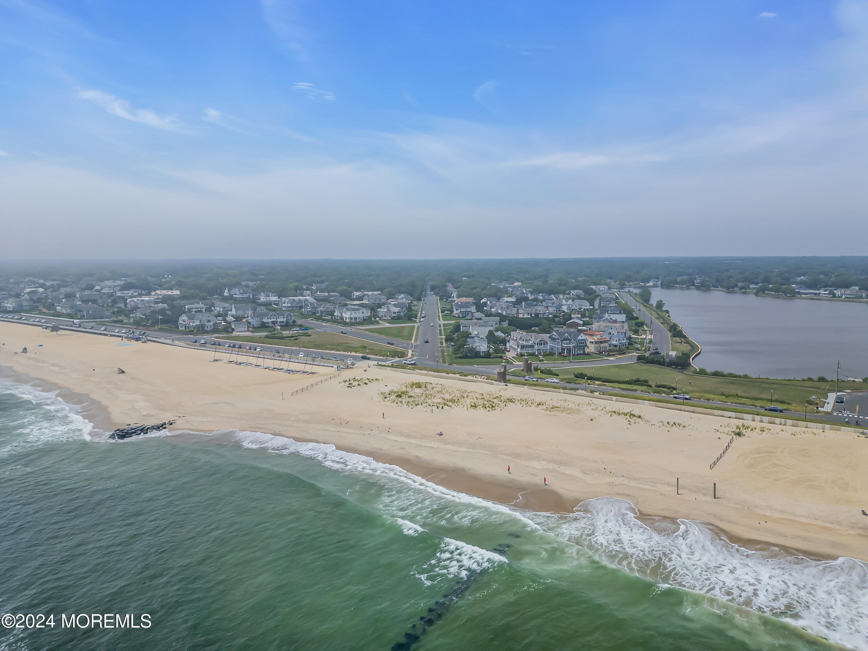 1302 Allaire Road Spring Lake Heights, NJ 07762 - Photo 19 of 20 an aerial view of beach and city