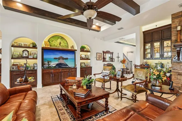 a kitchen with stainless steel appliances granite countertop a sink and cabinets