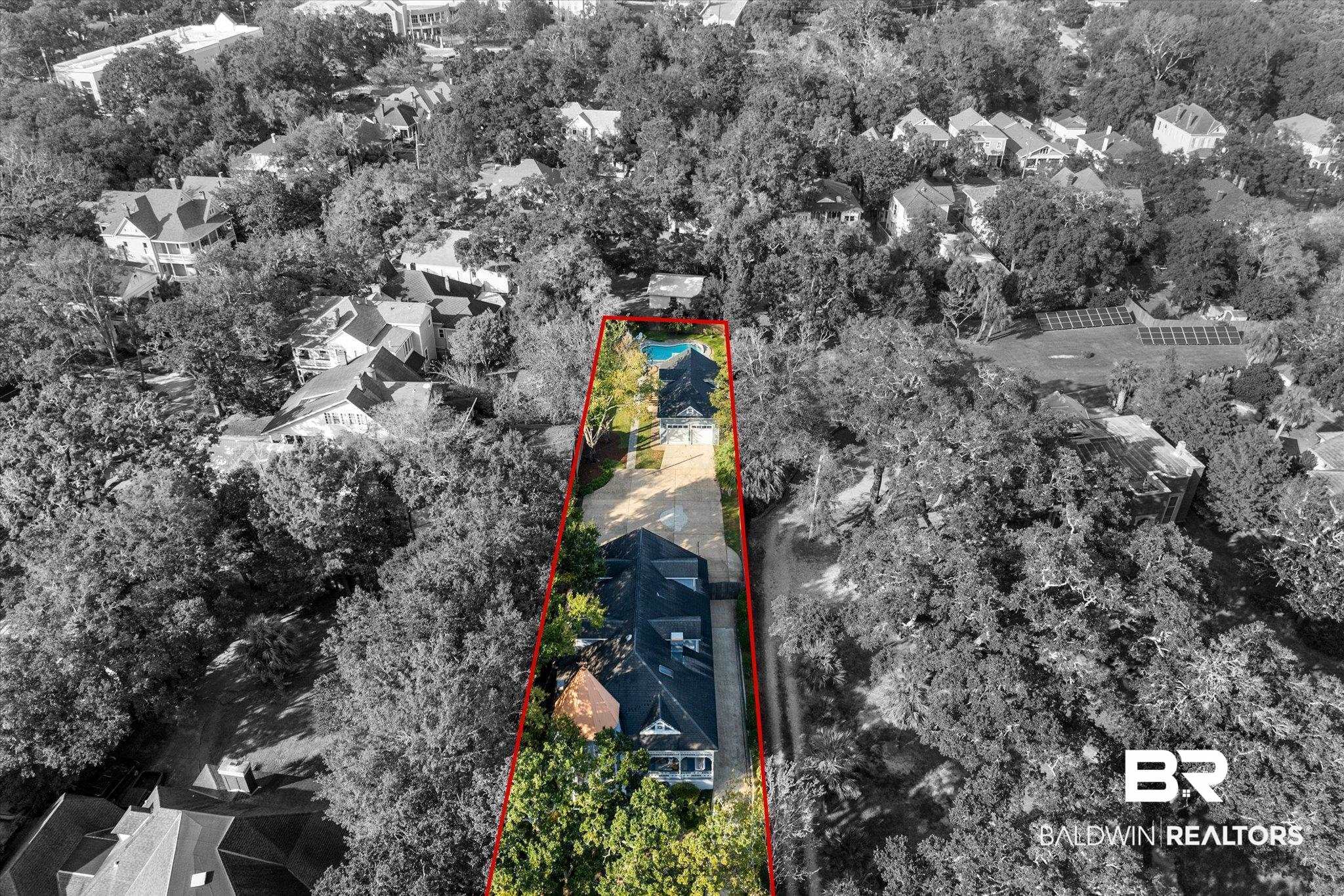 1210 Government Street Mobile, AL 36604 - Photo 34 of 37 Drone / aerial view