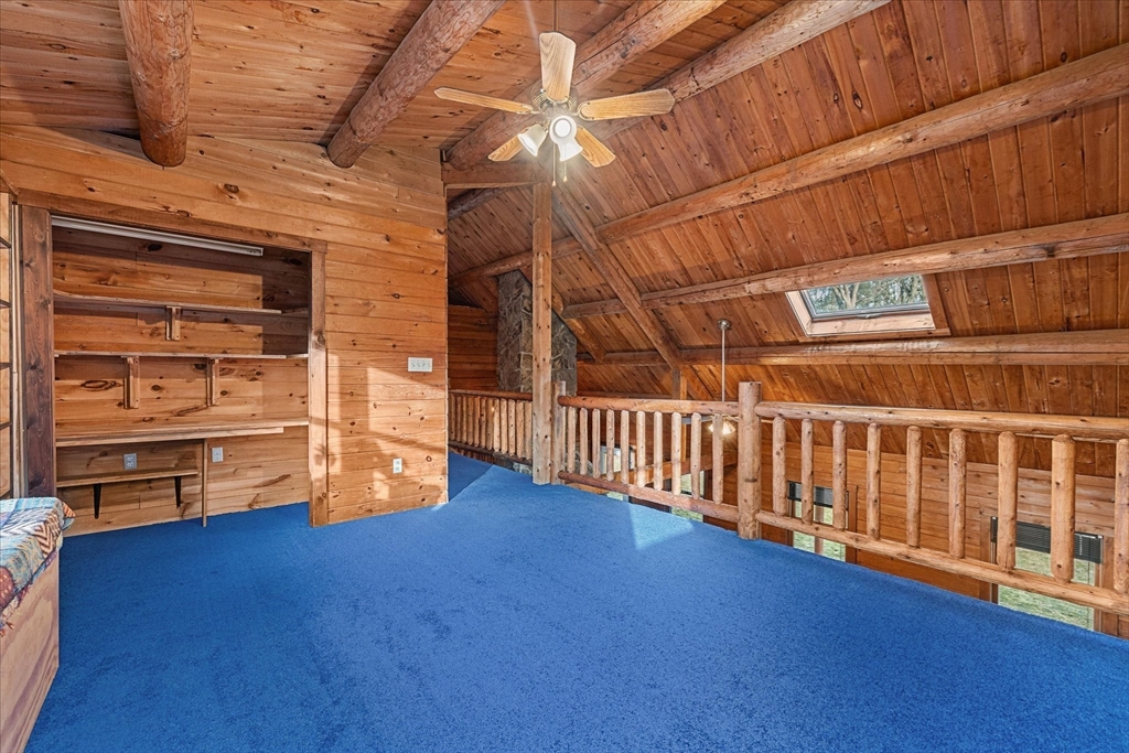 33 Mile Road Hubbardston, MA 01452 - Photo 29 of 42 a view of an empty room with a staircase