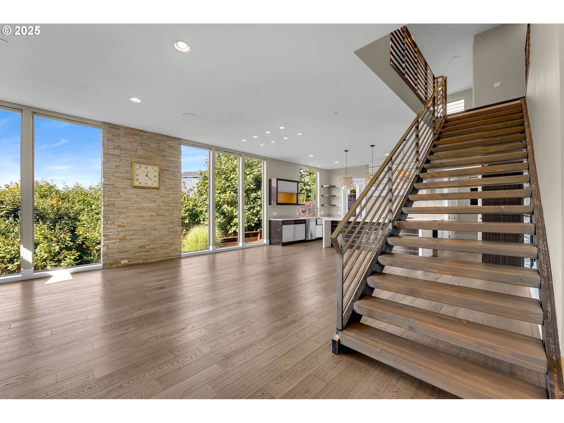 4645 North Adams Street Camas, WA 98607 - Photo 24 of 48 a view of entryway and hall with wooden floor