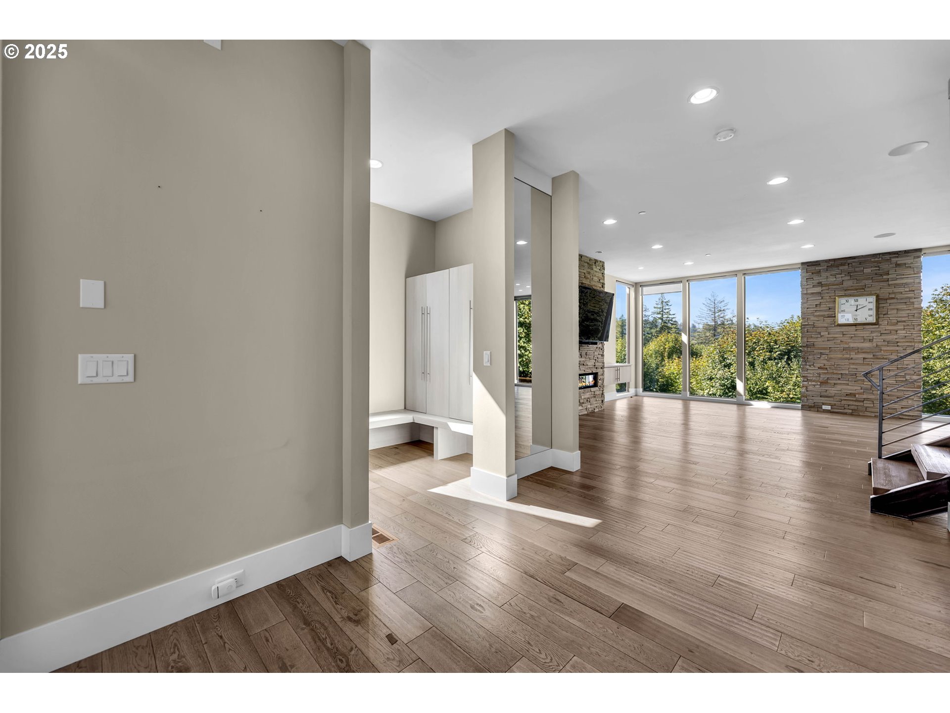 4645 North Adams Street Camas, WA 98607 - Photo 6 of 48 a view of an entryway with wooden floor