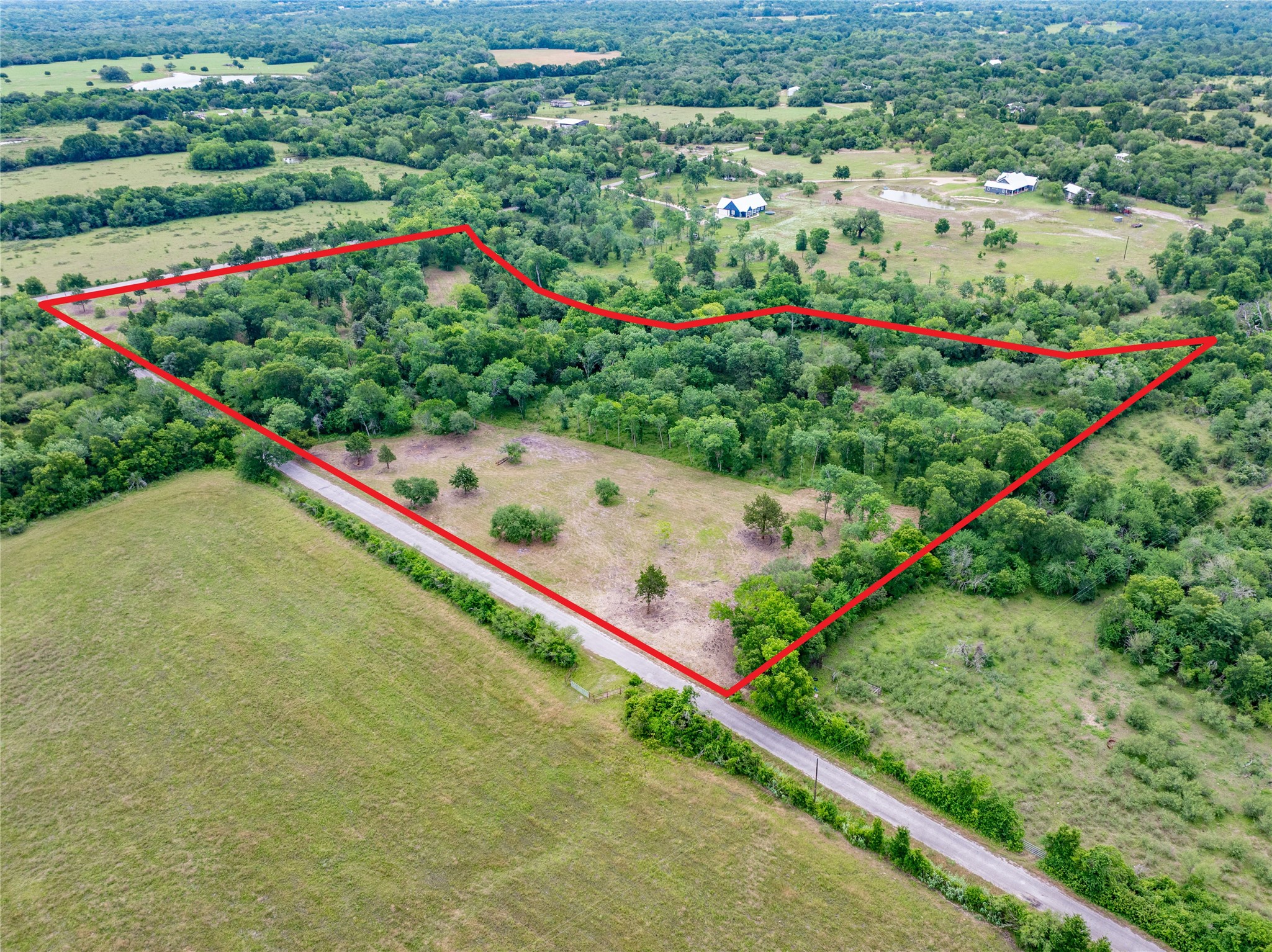 Tbd Schwartz Road Washington, TX 77880 - Photo 3 of 17 a view of a yard with a large park