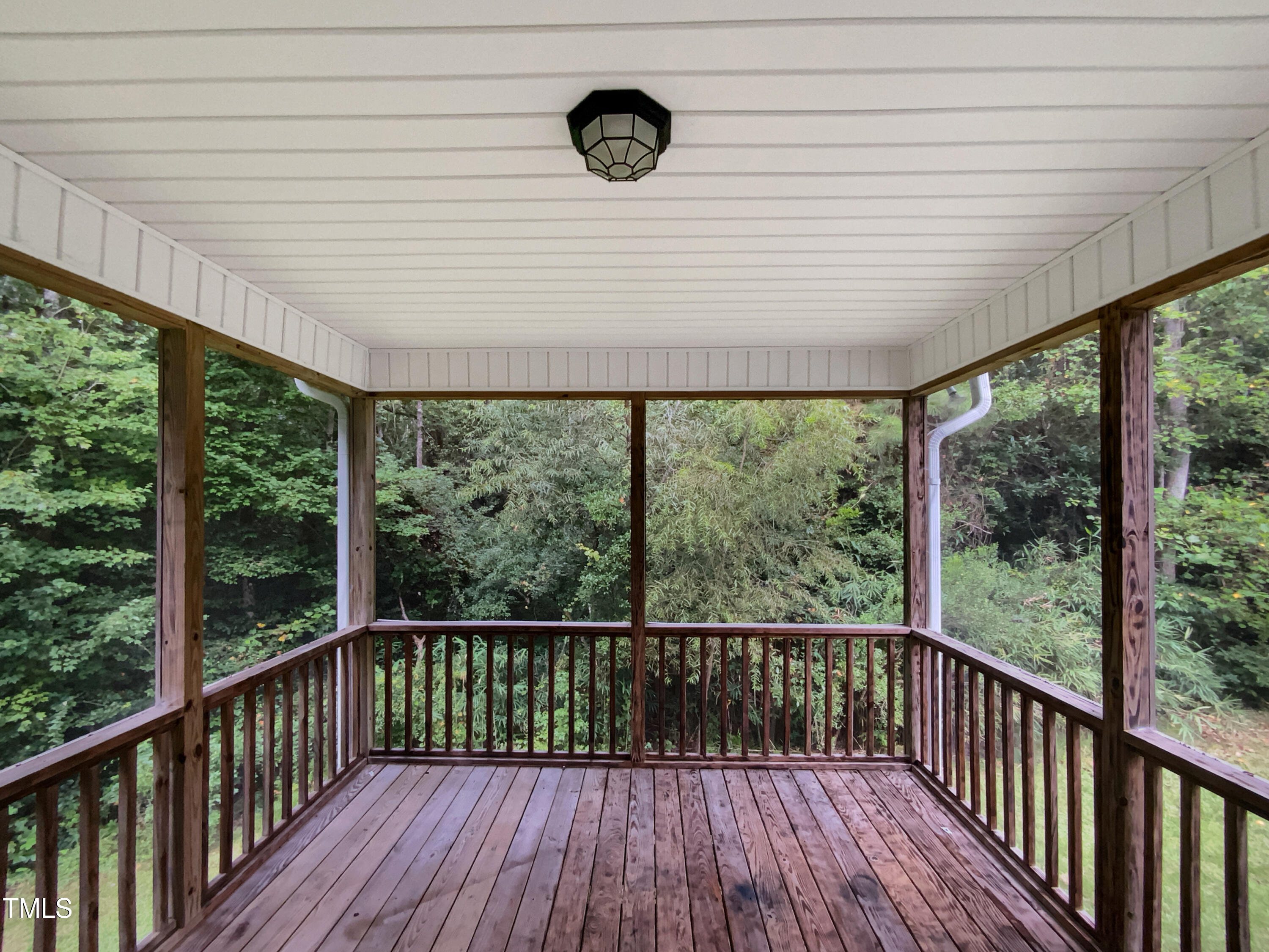 85 Landlocked Circle Angier, NC 27501 - Photo 21 of 21 a view of a balcony with wooden floor