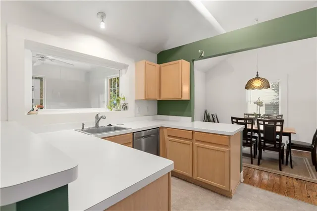 a room with storage and utility